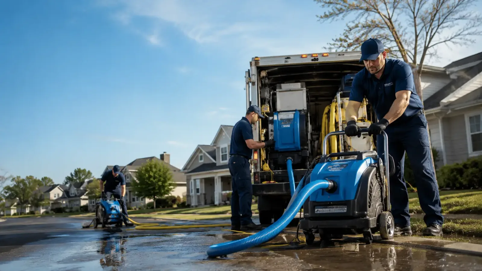 Flood Damage Cleanup in Hilltown, PA
